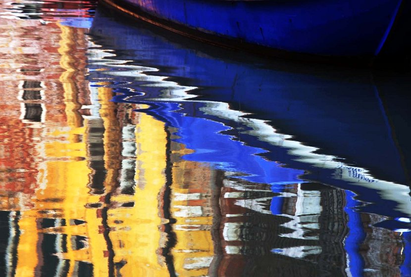 unruhiges wasser